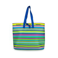 Torba plażowa wielokolorowe pasy 54×40 cm Bowi