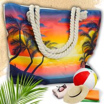 Torba Plażowa Zapinana Na Ramię Torby Podróżne Na Piknik Plaże 42X32X10 Cm