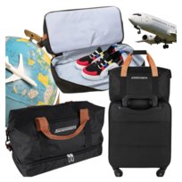 Torba Podróżna Bagaż Podręczny Na Walizkę Turystyczna  Na Ramię Pojemna
