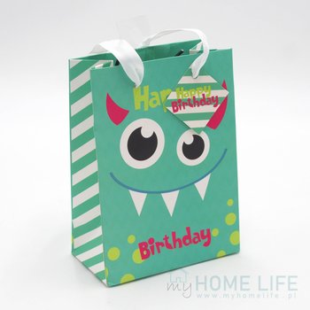 Torba Prezentowa Mała Happy Birthday 16,5 Cm - myHomelife