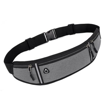 TORBA saszetka PAS na telefon do biegania SZARA walking Syeendy RUNNING WAIST BELT BAGS