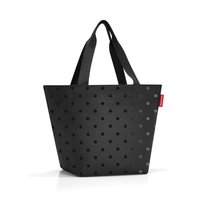 Torba SHOPPER M, glossy dots black, Reisenthel Reisenthel