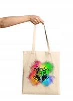TORBA SHOPPER MATERIAŁOWA NA RAMIĘ CZARODZIEJ MAGIA WYBÓR MIX Inna marka
