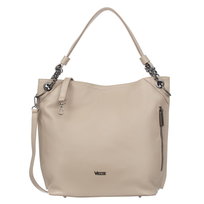 Torba Skórzana Damska Vezze Luca Beżowa