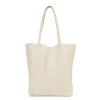 Torba Skórzana Vera Pelle Corda Ecru