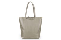 Torba Skórzana Vera Pelle Lampo Beżowa