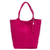 Torba Skórzana Vera Pelle Olivia Zmaszowa Fuksja