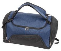 Torba sportowa 2 in 1, czarny, niebieski KEMER
