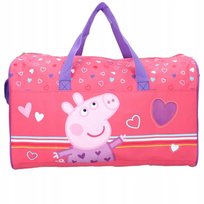 Torba sportowa na basen trening Świnka Peppa różowa dla dziewczynki 40 cm Vadobag