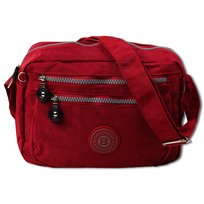 Torba Street Nylon Na Ramię, Czerwona, Damska Torba Otj202R Bag Street