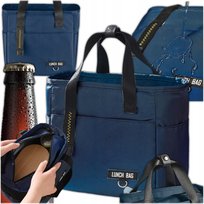 TORBA TERMICZNA LUNCHBOX na Jedzenie Plażowa Turystyczna Izolacyjna 7L RED GARDEN