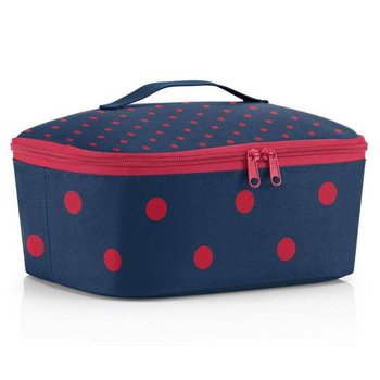 Torba termiczna na LUNCH Reisenthel Coolerbag M Pocket - mixed dots red - Reisenthel