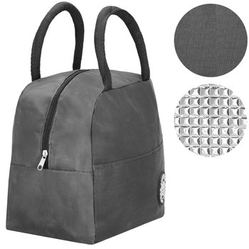 Torba Termiczna Na Żywość 5 L Chłodząca Na Piknik Plażę Szara - Springos