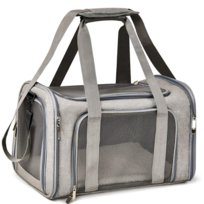 Torba Transporter Dla Zwierząt 45X30X30Cm Szary