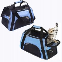Torba Transportowa Dla Psa Kota Królika Transporter Dla Zwierząt Niebieski