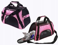 Torba Transportowa Dla Psa Kota Królika Transporter Dla Zwierząt Różowy