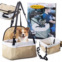 TORBA TRANSPORTOWA DLA PSA KOTA NOSIDEŁKO 34 x 25 x 20 3W1 BEŻOWA