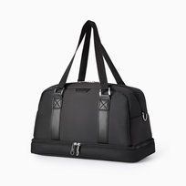 Torba Weekendowa Mała Sportowa Dodatkowa Komora Czarna PUCCINI BM9019-S-1 PUCCINI