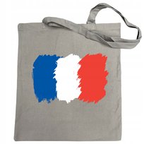 Torba Zakupowa Francja Flaga Modna