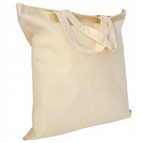 Torby bawełniane ECRU 150g/m2 torebka MATERIAŁOWA torba MOCNA krótki UCHWYT