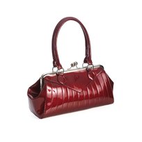 torebka BANNED - BORDO METALLIC Inna marka