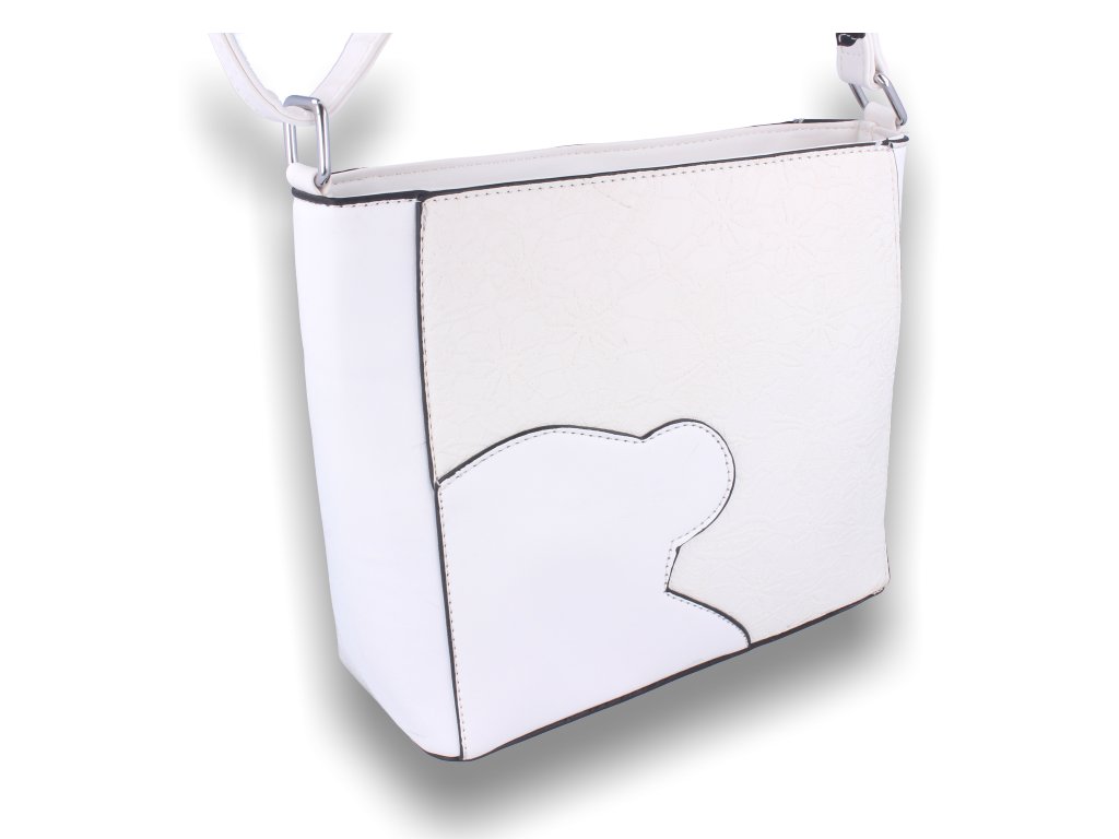 PINK BOX Torebka damska biała