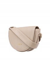 Torebka Damska Listonoszka Crossbody Półksiężyc PUCCINI Beżowa BML019 6A