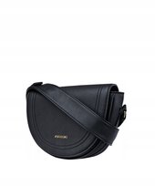 Torebka Damska Listonoszka Crossbody Półksiężyc PUCCINI Czarna BML019 1