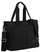 Torebka damska PETERSON duża torba shopper bag miejska sportowa A4 czarna