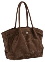 Torebka damska shopperka PETERSON duża na ramię brązowa