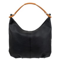 Torebka Damska Skórzana Vera Pelle Canna Czarna