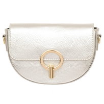 Torebka Damska Skórzana Vezze Gusto Złota