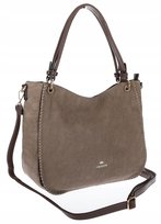 Torebka Damska Worek shopper włoska marka CHARRO pojemna CH3314 Czekoladowa