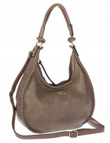 Torebka Damska Worek shopper włoska marka CHARRO pojemna CH3316 Beżowa