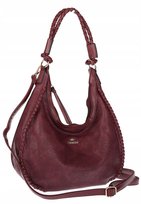 Torebka Damska Worek shopper włoska marka CHARRO pojemna CH3316 Bordowa