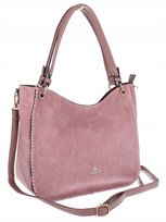 Torebka Damska Worek shopper włoska marka CHARRO pojemna Duża CH3314 Różowa