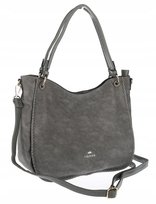 Torebka Damska Worek shopper włoska marka CHARRO pojemna Duża CH3314 Szara