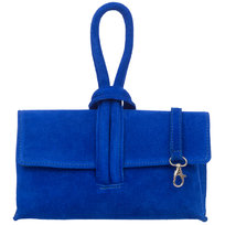 Torebka Damska Zamszowa Vera Pelle Nodo Chaber