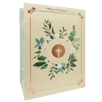 Torebka Komunia Krzyż Biała Jumbo - Empik