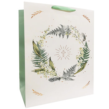 Torebka komunijna roślinny J - Empik