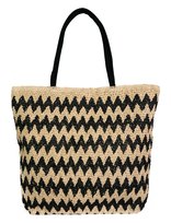 Torebka Koszyk Damska Pleciona Słomkowa Na Lato Plażę Boho Shopper Handmade Art of Polo
