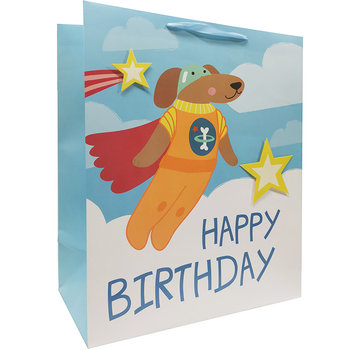 Torebka na urodziny SUPER PIES  J - Empik