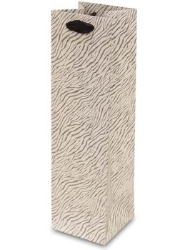 Torebka Prezentowa, beżowo-brązowa, 36,5x10,5x10,5 cm  - Pigmejka