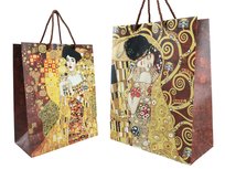 Torebka prezentowa - G. Klimt - Adela/Pocałunek (CARMANI) Carmani