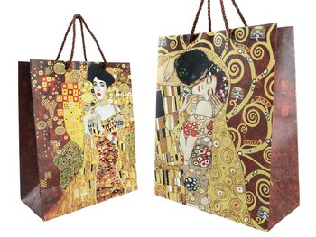 Torebka prezentowa - G. Klimt - Adela/Pocałunek (CARMANI) - Carmani
