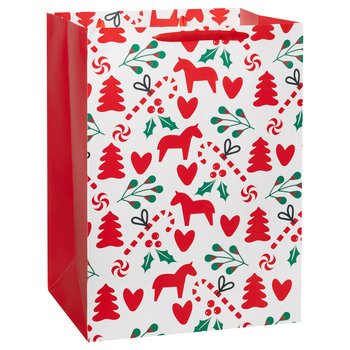 Torebka Prezentowa, Joyful Xmas, Świąteczny, Rozmiar S - Empik