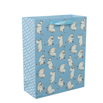 Torebka prezentowa, Moomin, Niebieska, Rozmiar M - Empik