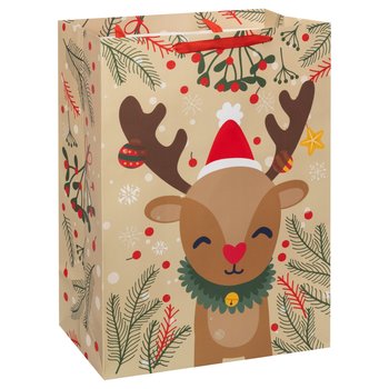 Torebka Prezentowa, Santa's Factory, Renifer, Rozmiar M - Empik