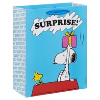Torebka prezentowa, Snoopy, Surprise, rozmiar L