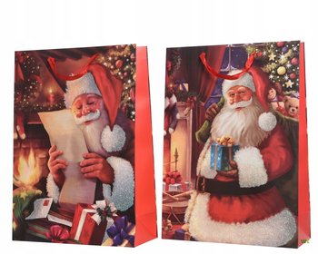 Torebka Prezentowa Świąteczna Ze Wzorem 42 Cm - Kaemingk